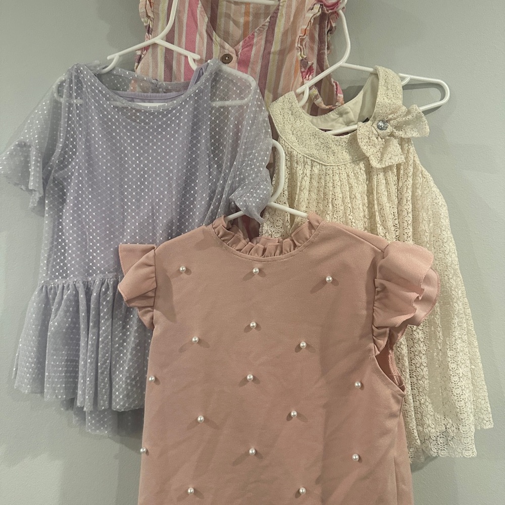 Lot of 4 Girls Tops